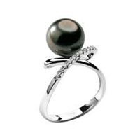 Anello Comete Donna in Oro bianco Perla ANP289-11 - ANP289-11